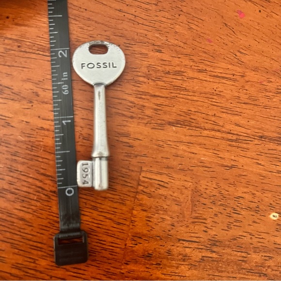 Fossil • Silver Key Charm - Picture 3 of 4